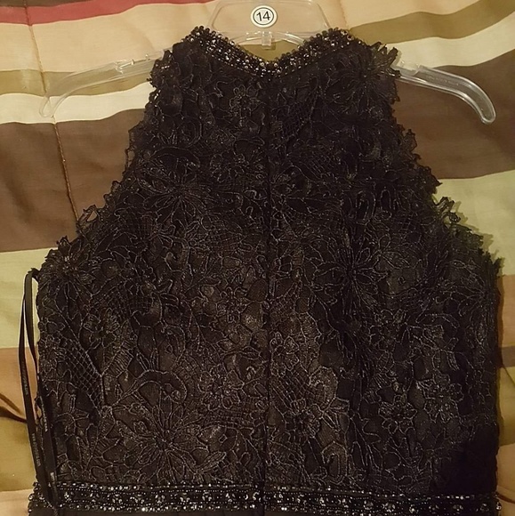 Alyce Paris Black Prom Dress NEVER WORE - Picture 5 of 5